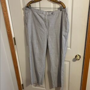 Investments II Elegant Light Gray Women's Trousers
